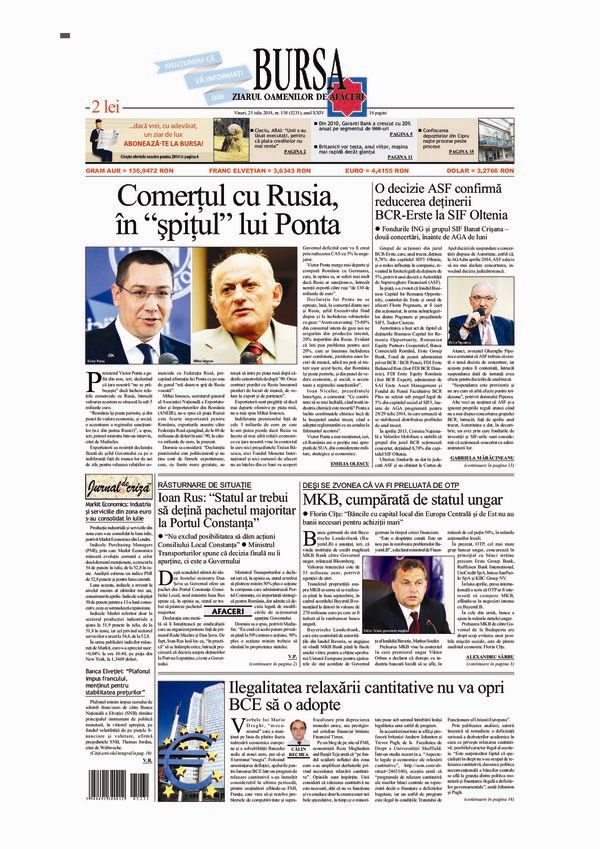 Ediţia din 01.05.2025