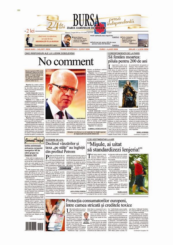 Ediţia din 01.05.2025