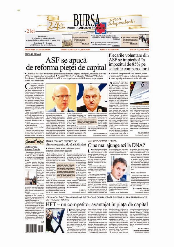 Ediţia din 01.05.2025