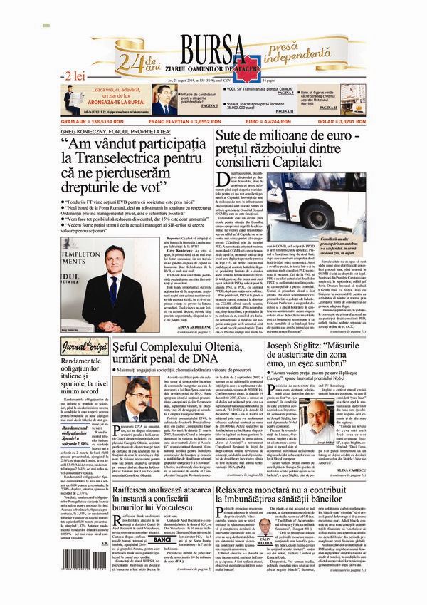 Ediţia din 01.05.2025