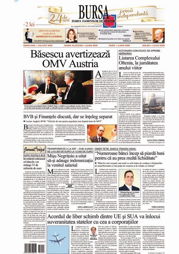 Ediţia din 01.05.2025