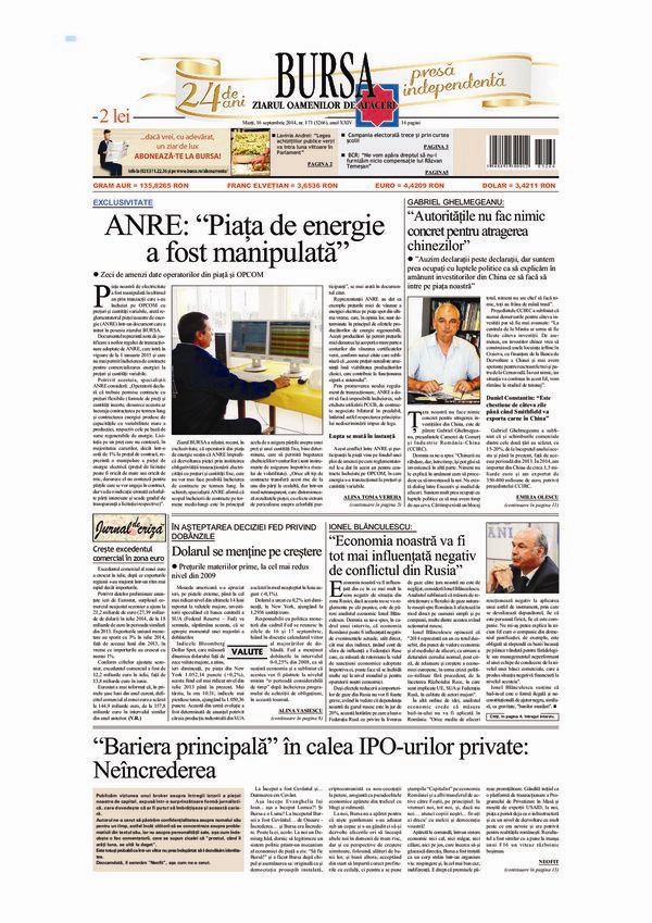 Ediţia din 30.07.2026