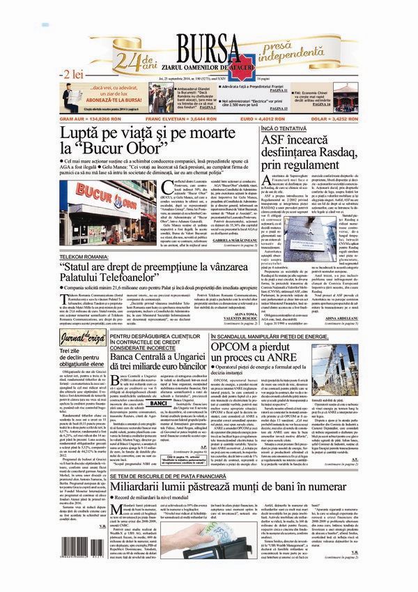 Ediţia din 01.05.2025