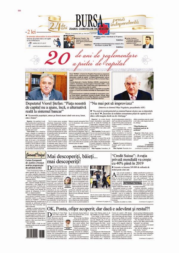 Ediţia din 01.05.2025