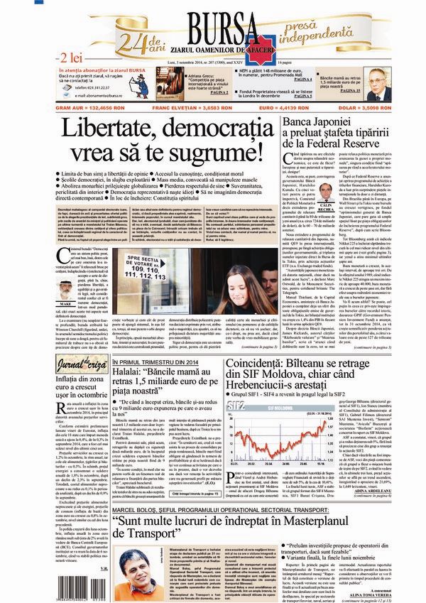 Ediţia din 01.05.2025