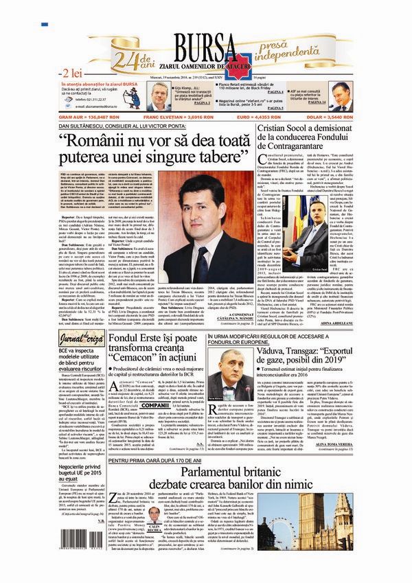 Ediţia din 01.05.2025
