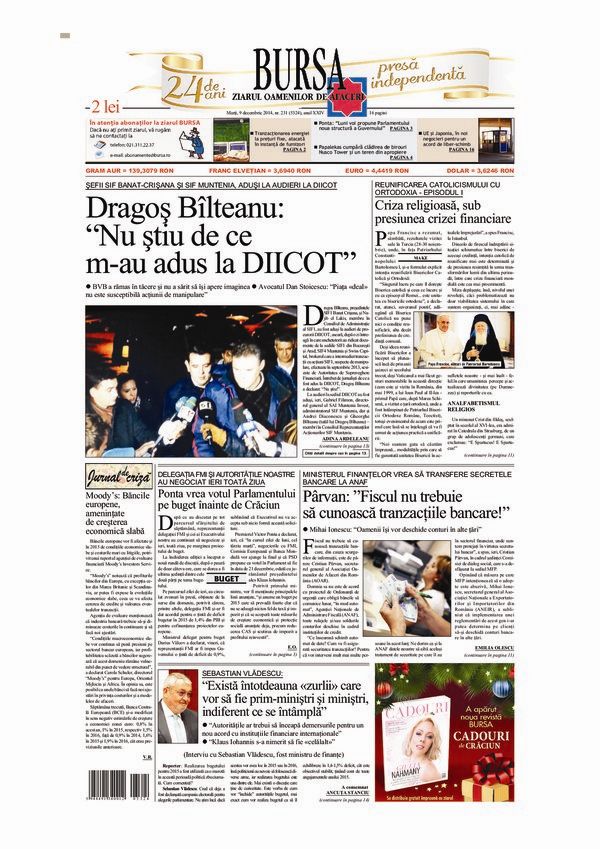 Ediţia din 01.05.2025