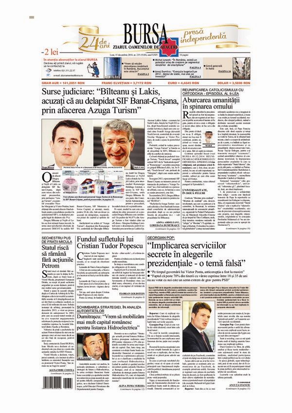 Ediţia din 01.05.2025