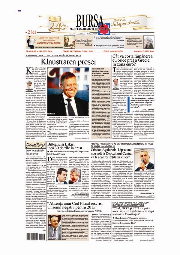 Ediţia din 01.05.2025