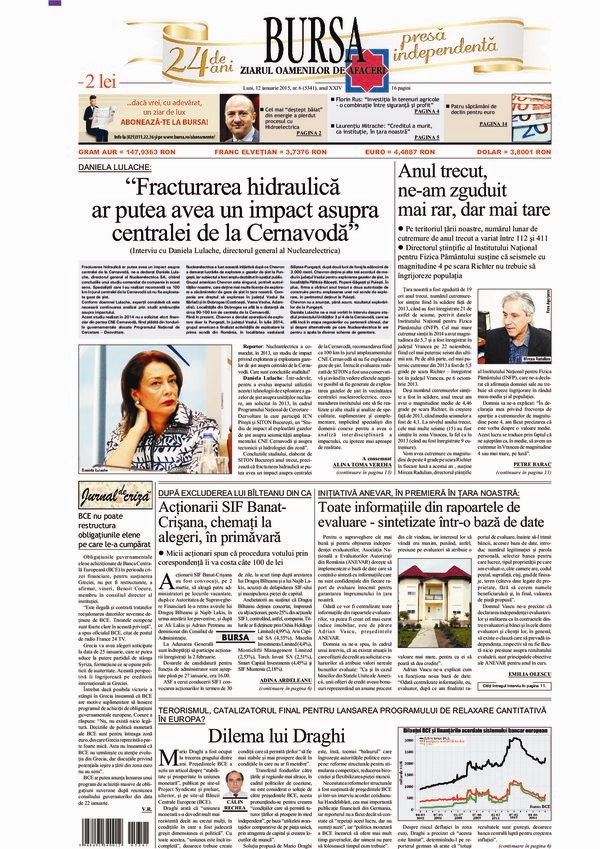 Ediţia din 01.05.2025