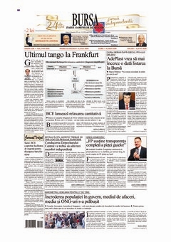 Prima pagină 23.01.2015