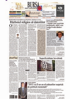 Prima pagină 26.01.2015