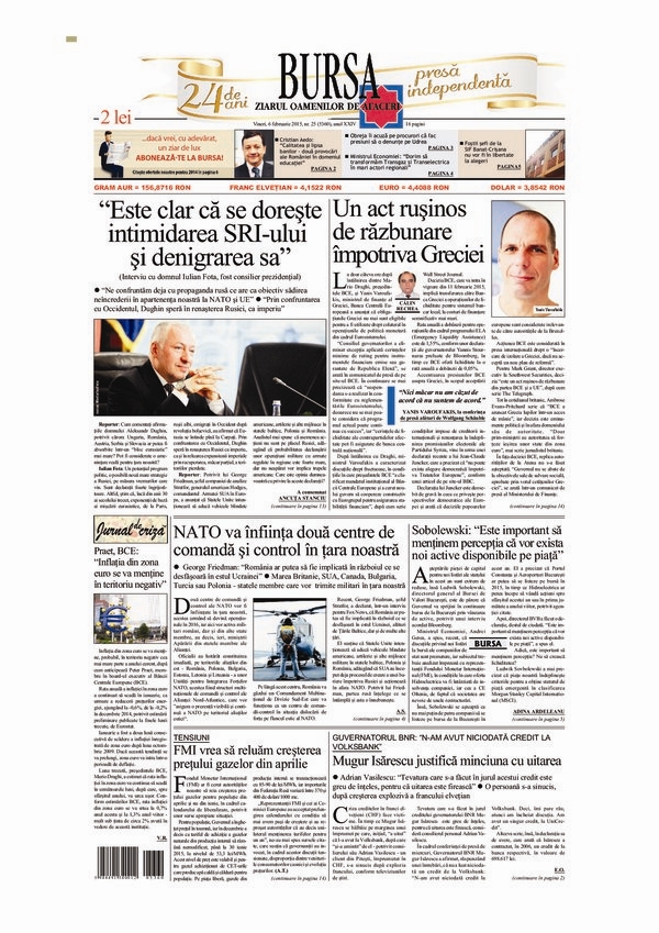 Ediţia din 01.05.2025