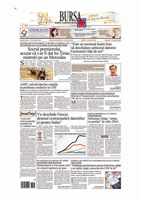 Ediţia din 01.05.2025