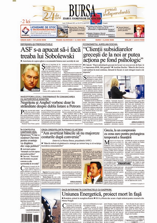 Ediţia din 01.05.2025