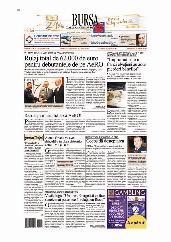 Ediţia din 01.05.2025