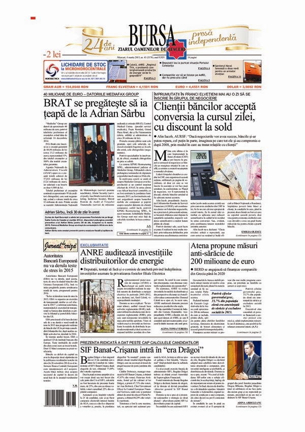 Ediţia din 01.05.2025