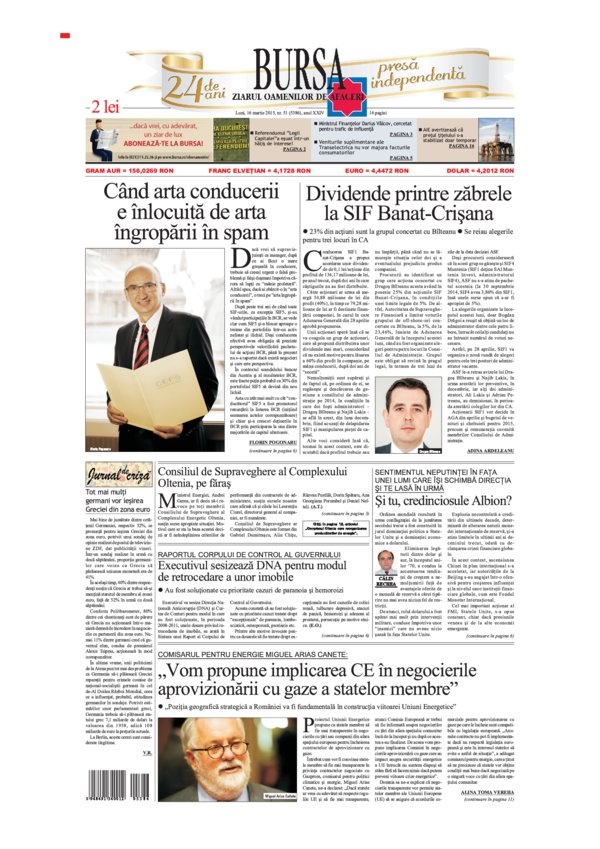Ediţia din 29.07.2026