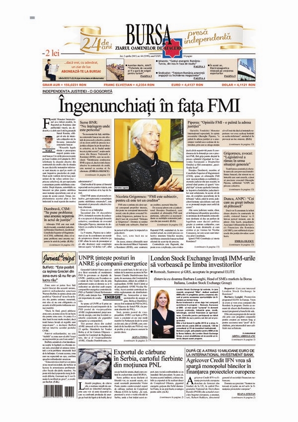 Ediţia din 01.05.2025