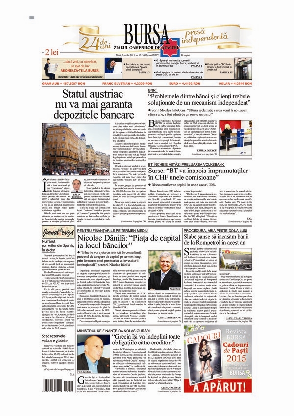 Ediţia din 01.05.2025