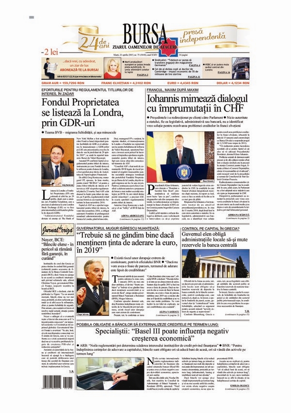 Ediţia din 01.05.2025