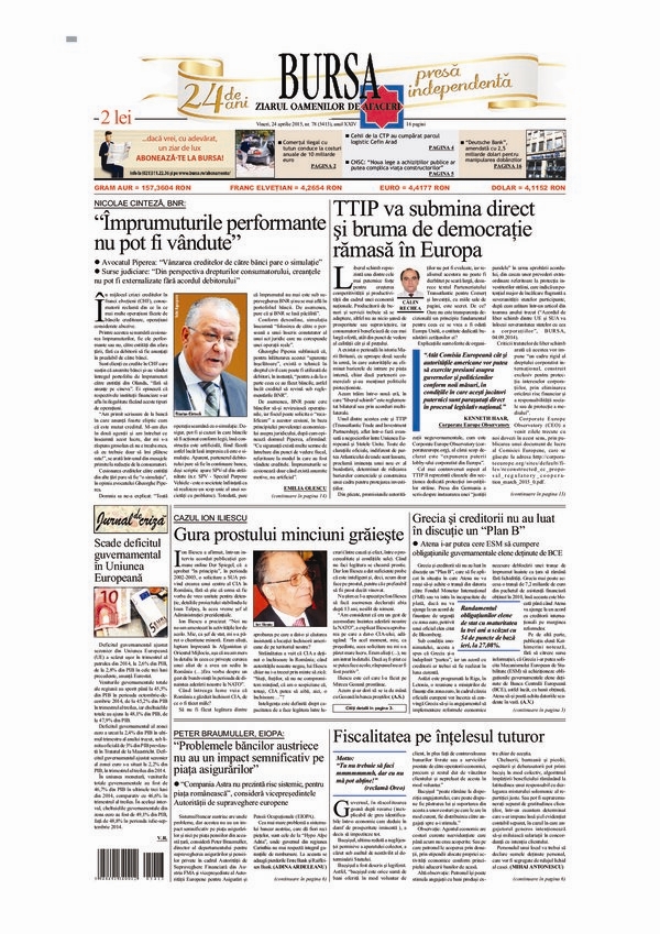 Ediţia din 30.04.2025