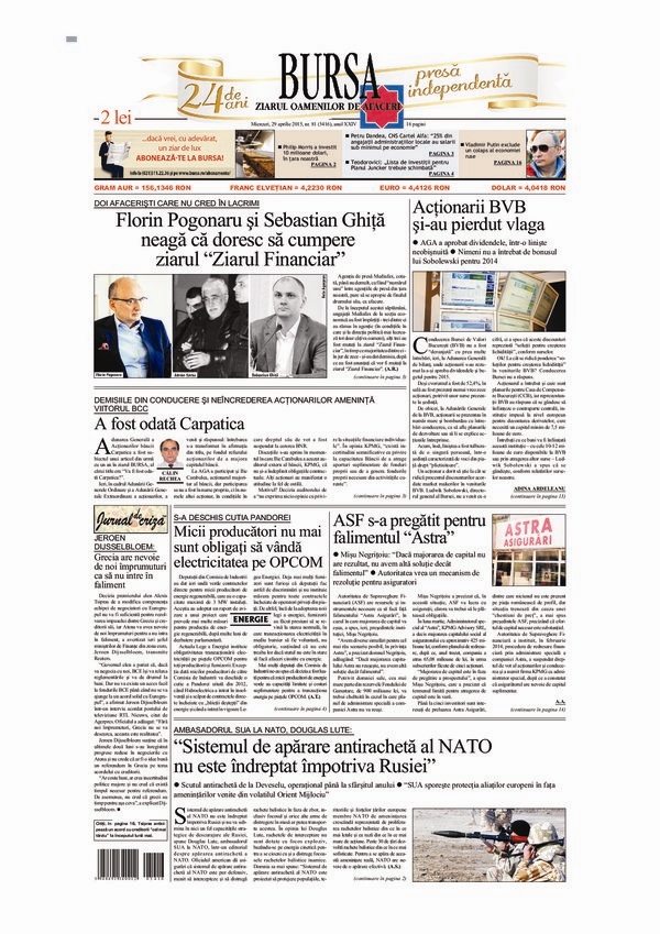Ediţia din 01.05.2025