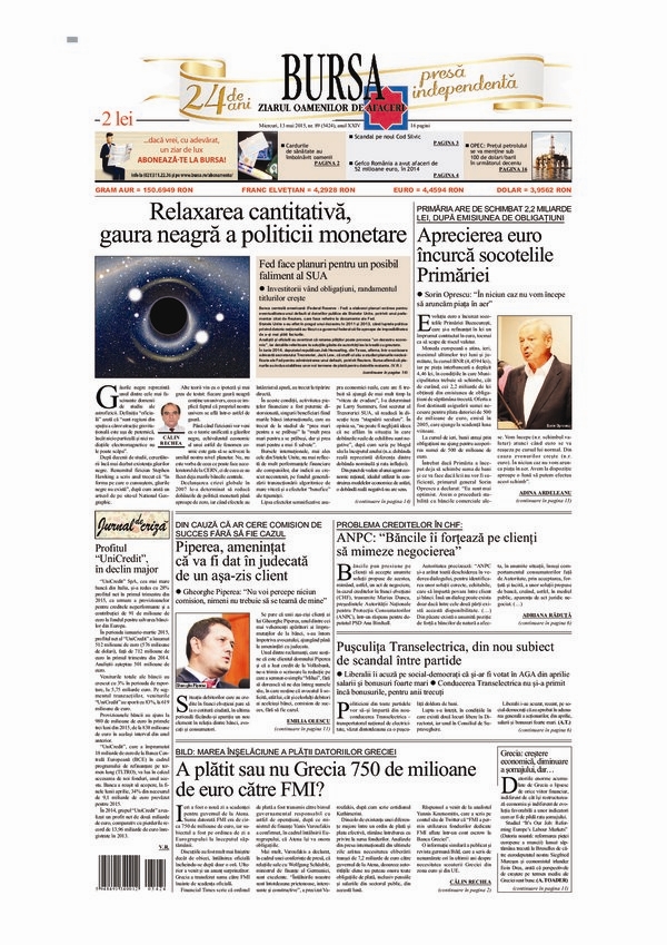 Ediţia din 01.05.2025