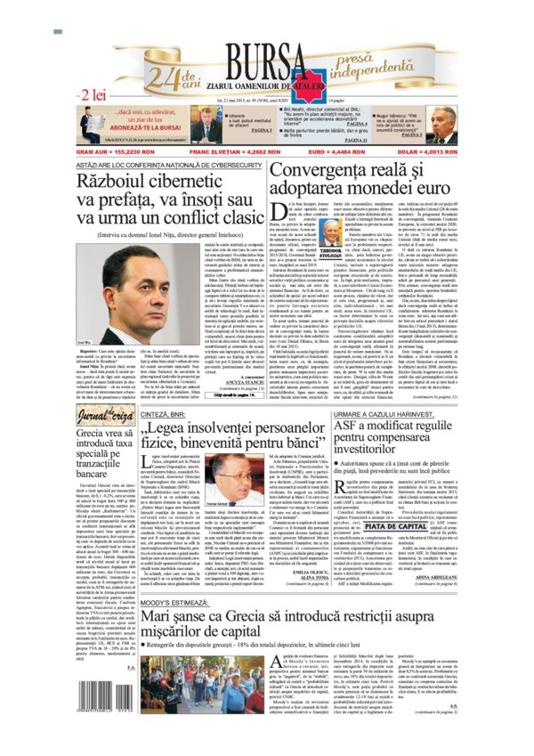 Ediţia din 01.05.2025