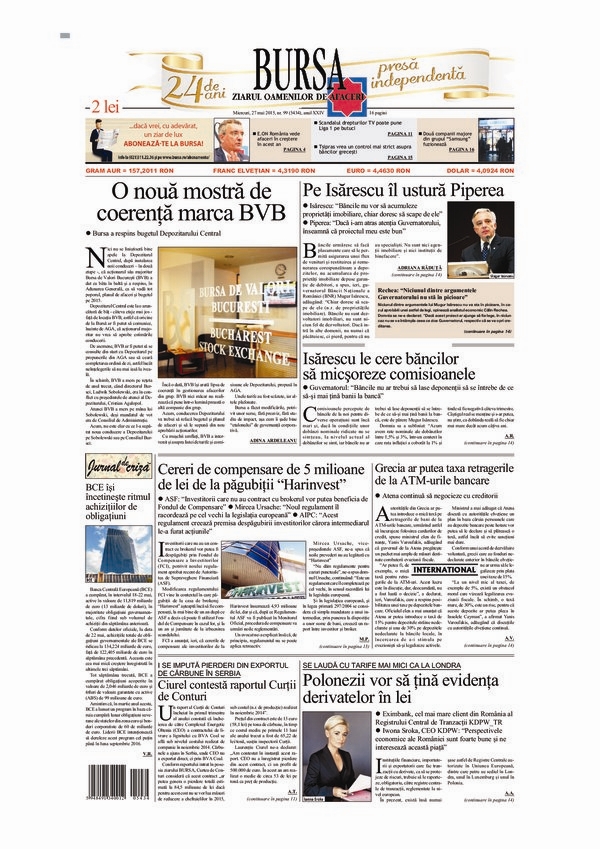 Ediţia din 15.07.2026