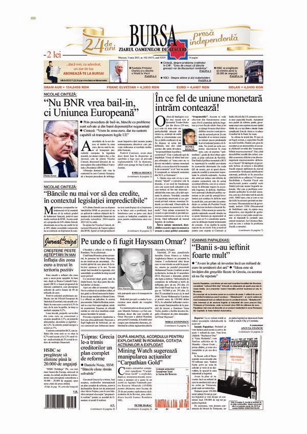 Ediţia din 01.05.2025