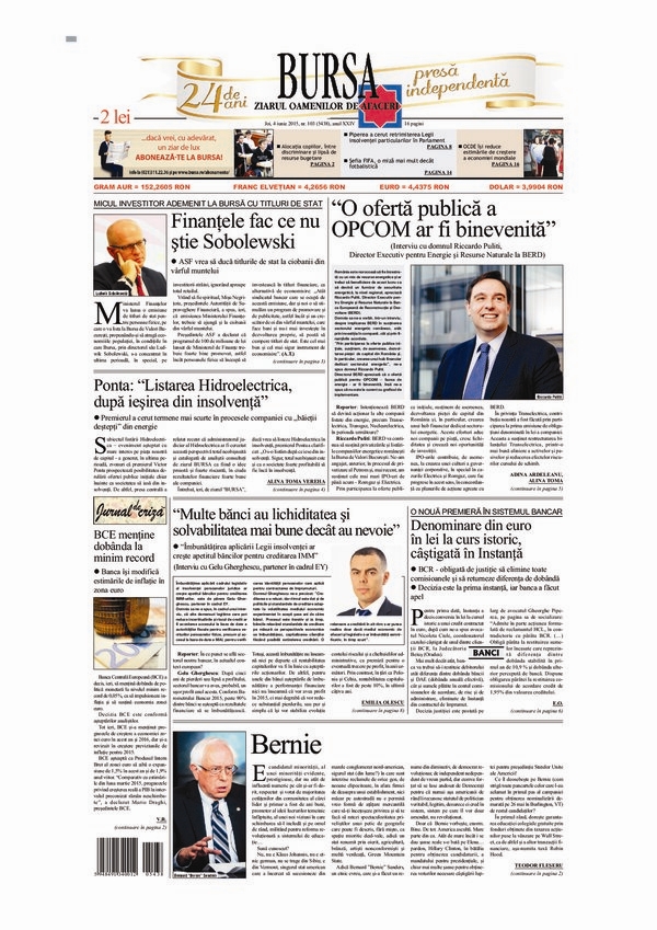 Ediţia din 01.05.2025
