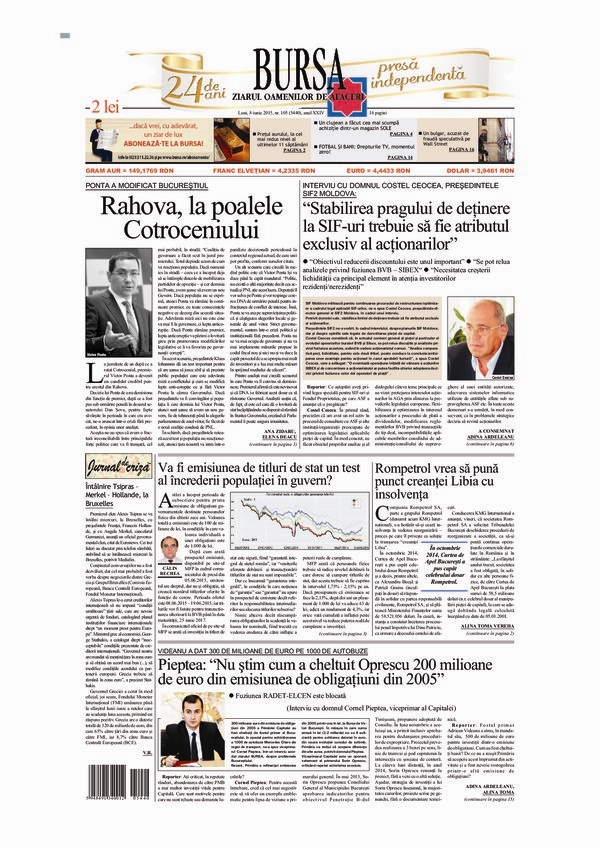 Ediţia din 01.05.2025