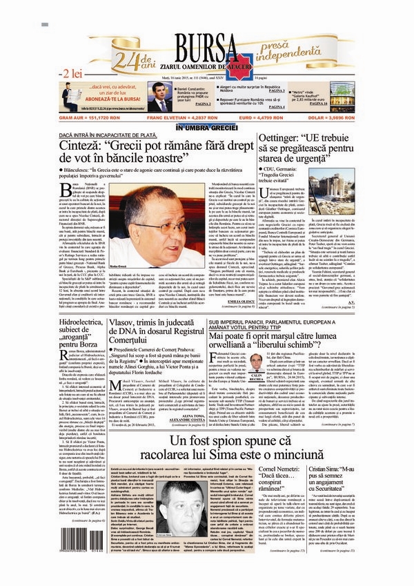 Ediţia din 23.07.2026