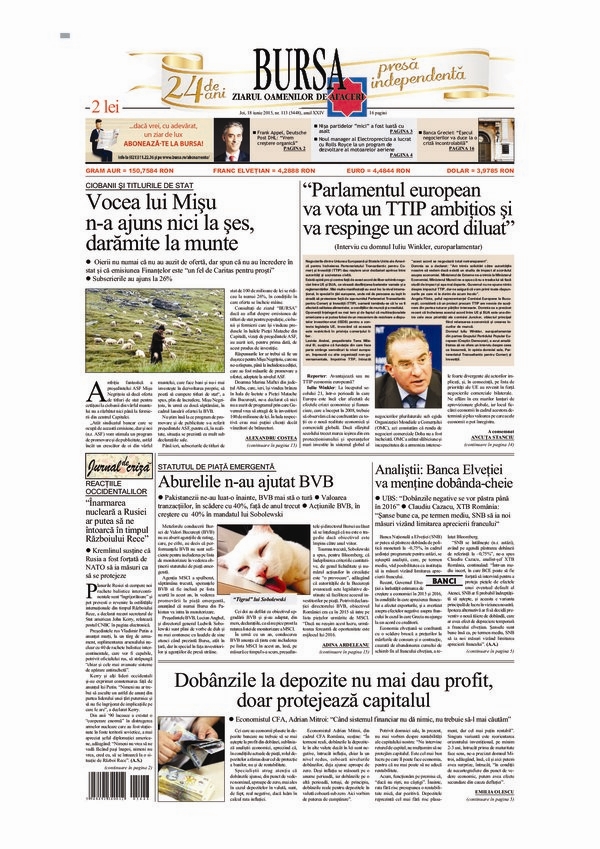 Ediţia din 18.06.2015