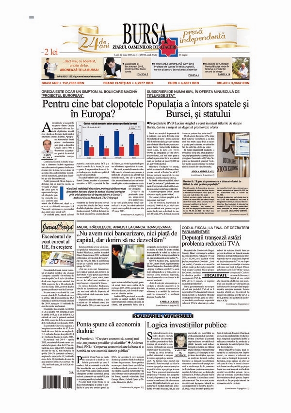 Ediţia din 21.07.2026