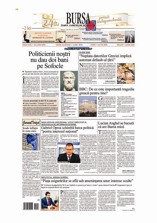 Ediţia din 01.05.2025