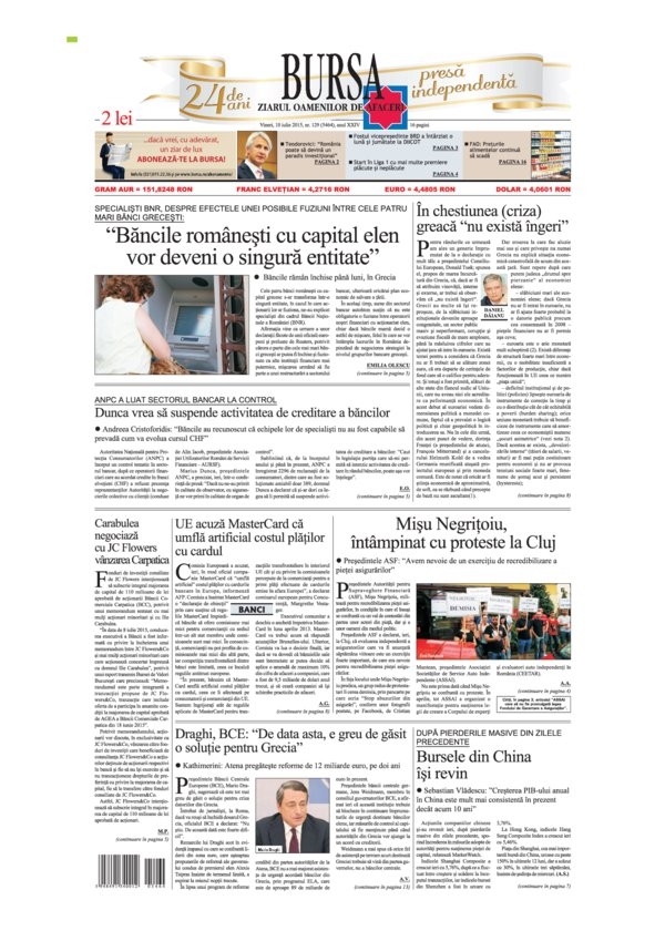Ediţia din 27.07.2026