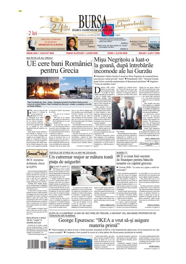 Ediţia din 10.07.2026