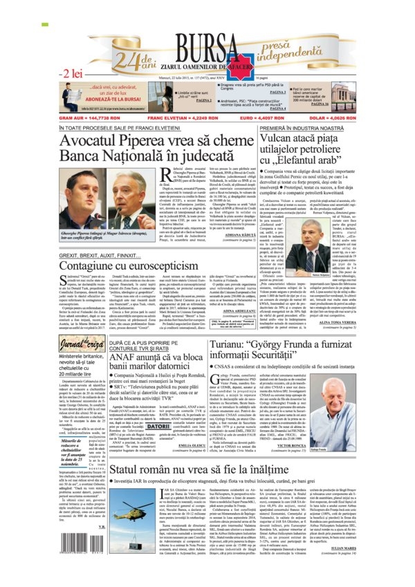 Ediţia din 01.05.2025