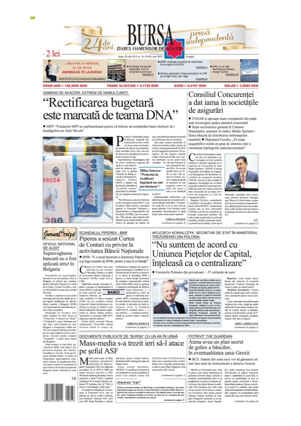 Ediţia din 24.07.2026