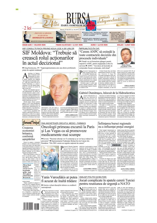 Ediţia din 17.07.2026