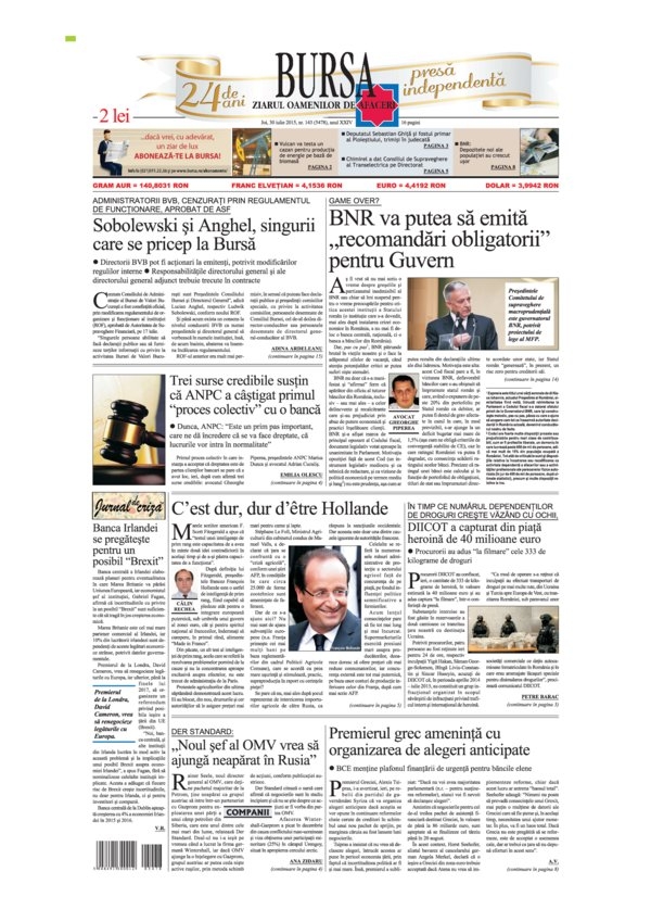 Ediţia din 21.07.2026