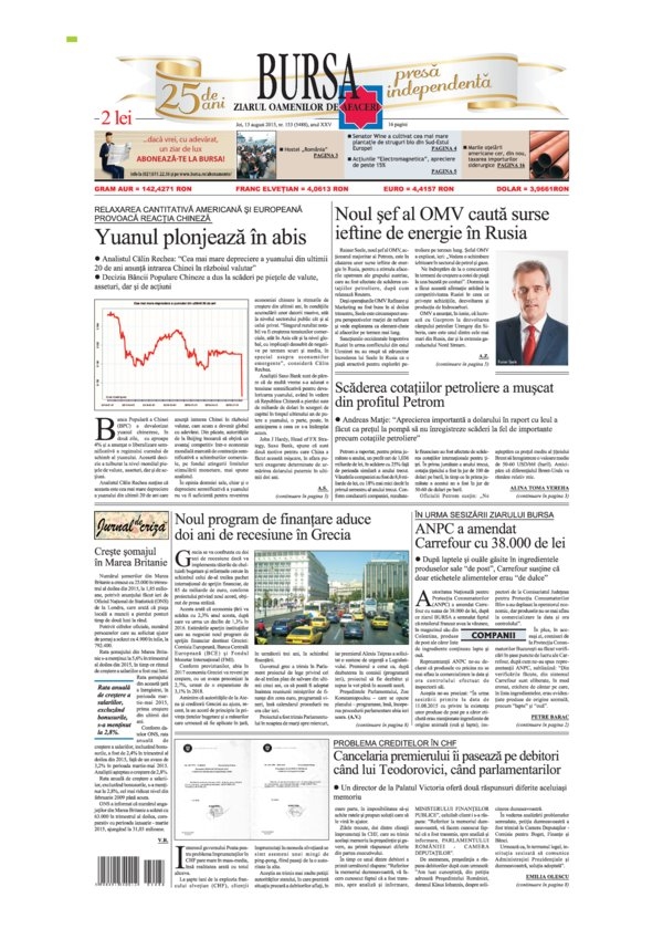Ediţia din 01.05.2025