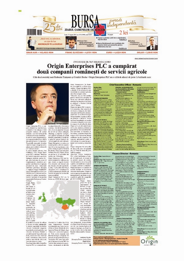 Ediţia din 17.08.2015