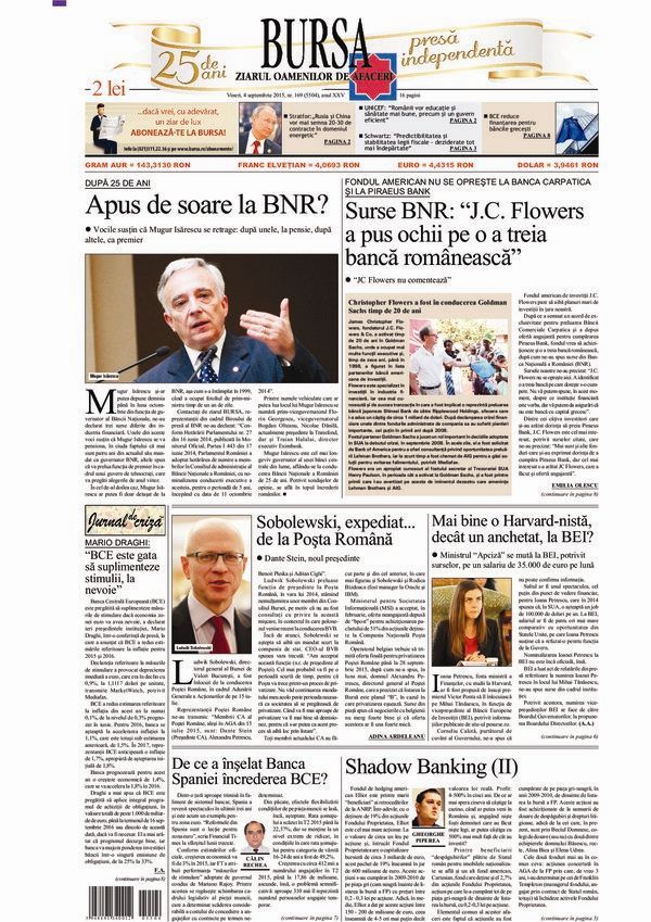 Ediţia din 01.05.2025