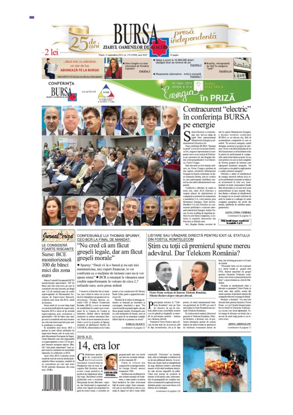 Ediţia din 01.05.2025