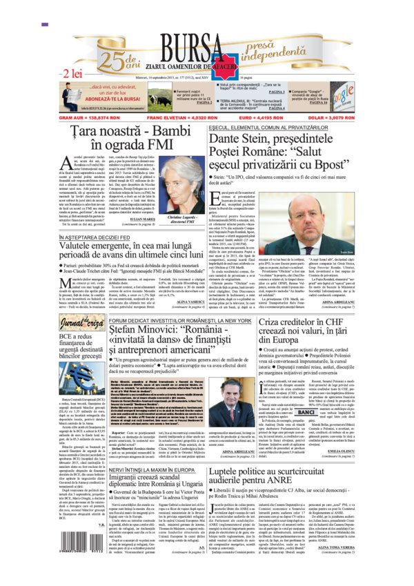 Ediţia din 01.05.2025