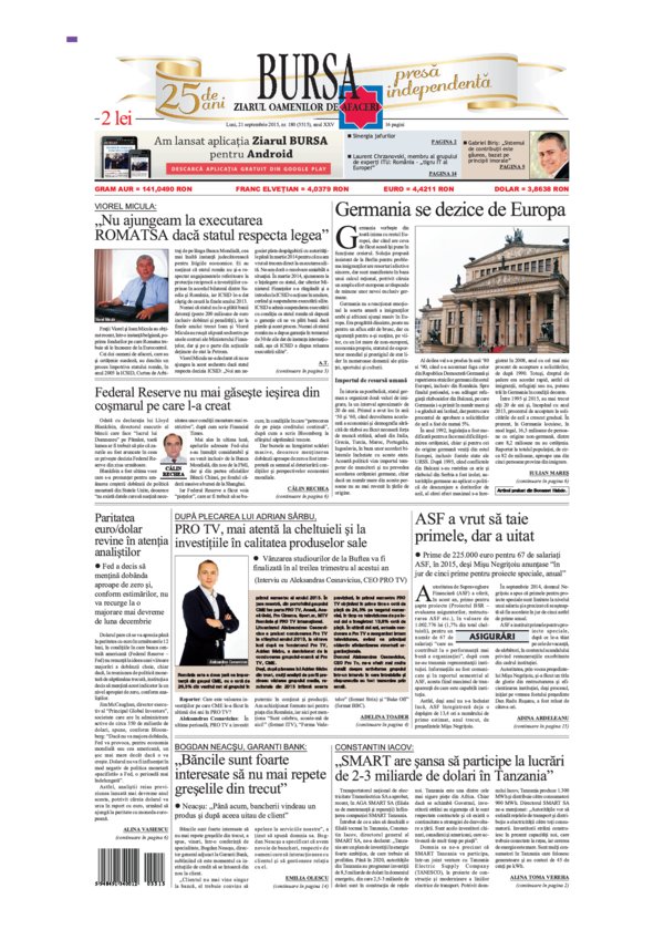 Ediţia din 01.05.2025
