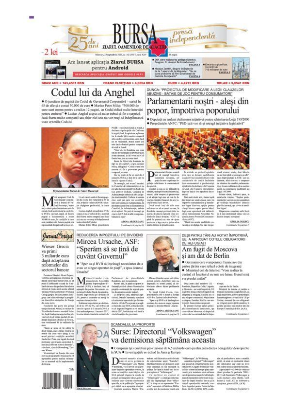 Ediţia din 15.07.2026